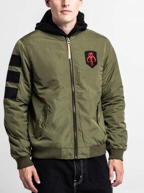 Star Wars Warriors of Mandalore Bomber Heroes & Villains Jacket Medium